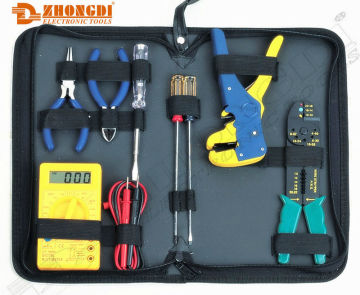 High quality 7pcs (Screwdriver,long nose,voltage,etc) multimeter tool kit of Ningbo ZD