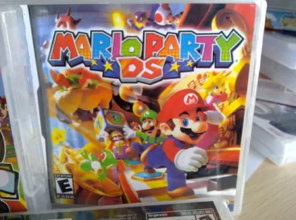 New Super Mario Bros DS Game Card