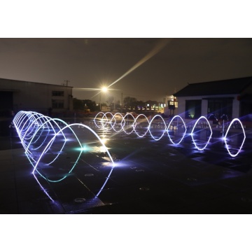 Square Dry Floor Musical Fountain