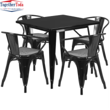 Modern Industrial Metal Dining Furniture