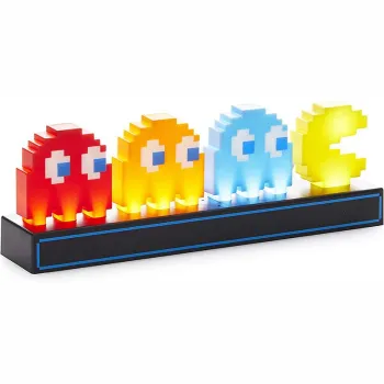 Cute Creative Cartoon Pixel Game Voice Control Smart Music Rhythm Color-Changing Table Lamp