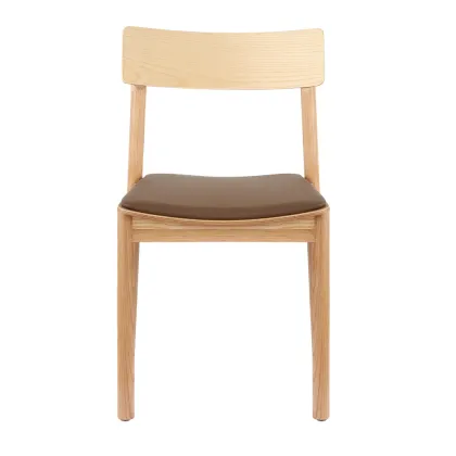 Nordic solid wood dining chairs