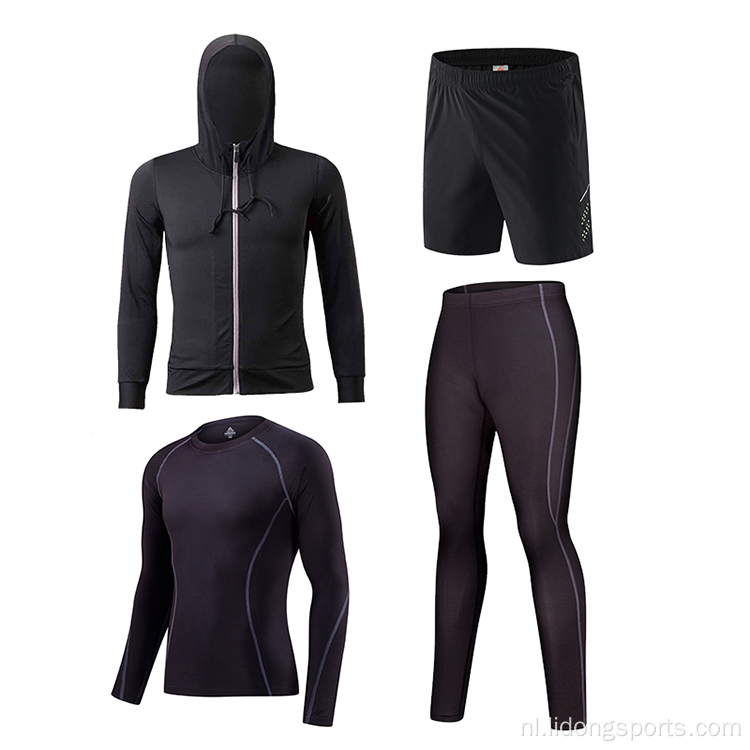 Workout kleding fitness kleding mannen sportschool slijtage