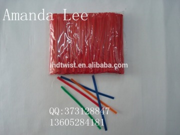4mm 750m/1000m PE pre-cut/gang/spool twist ties for bag/spool PE for machine
