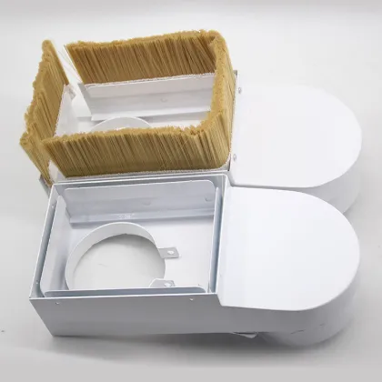 Newest CNC Wood Machine Accessories: 60-125mm Iron Vacuum Hood Dust Cover