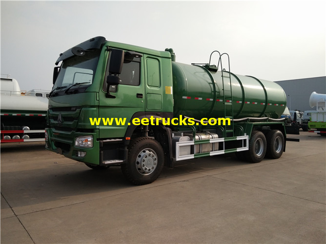 20m3 sinotruk maji taka sludge malori