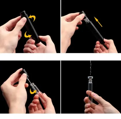 8ml 10ml Refillable Twist Up Perfume Atomizer