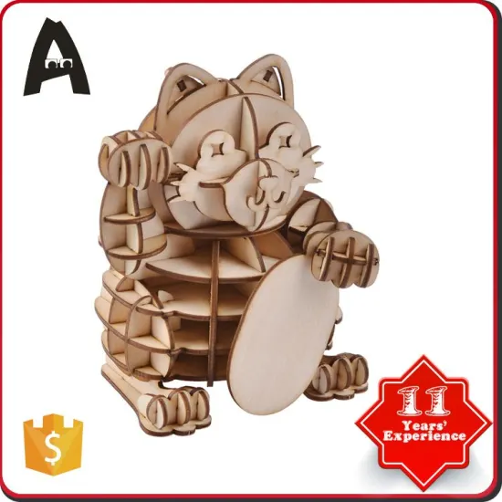 Good Reputation factory supply iq puzzle 3d wooden puzzle cube