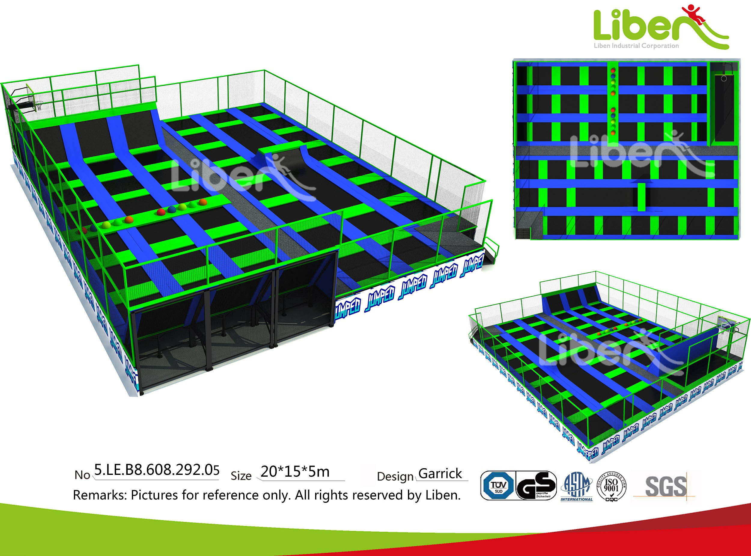 design of outdoor trampoline park design of outdoor trampoline park