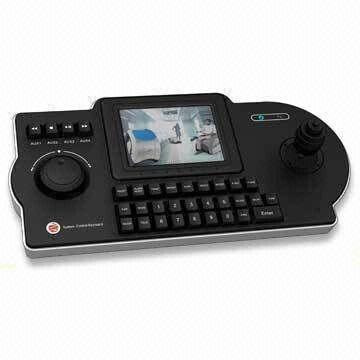 Network Keyboard, 7 Inches Touch LCD, 800 x 480 Pixels, 4-D Joystick, Multiprotocol, VGA Output