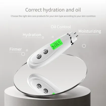 Digital Facial Skin Care Moisture Analyzer - Skin Care Tool Oil Content Detector