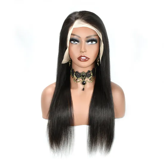 Best 13*4 Transparent Lace Brazilian Virgin 100% Human Hair Lace Front Wig For Black Women