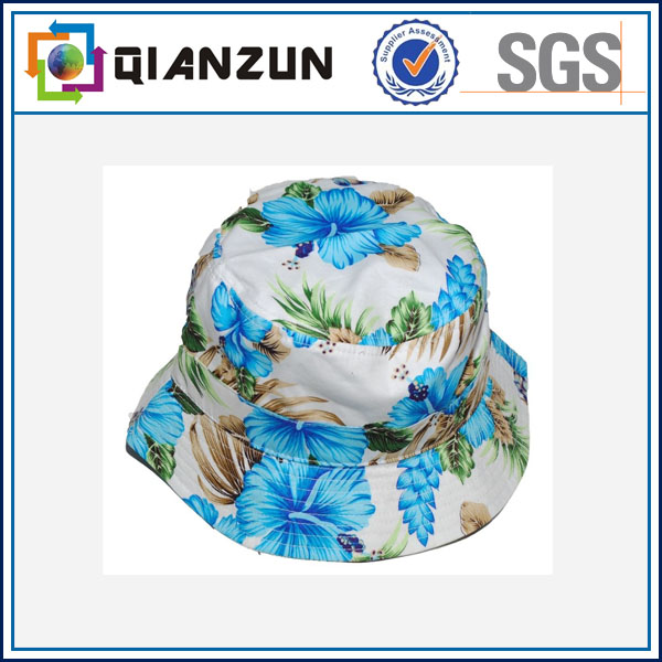 Custom Design Label Logo Popular Floral Bucket Cap (DH20140934)