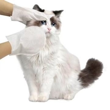 Găng tay làm sạch thú cưng Khăn lau ngón tay làm sạch răng