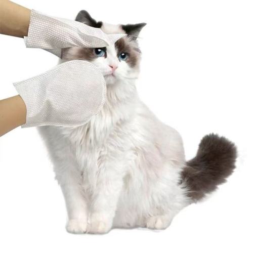 Găng tay làm sạch thú cưng Khăn lau ngón tay làm sạch răng