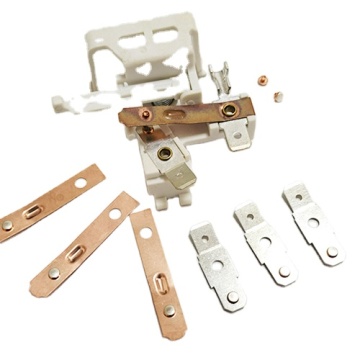 Phosphor Copper C5191 Tin Plated Metal Steel Stamping Parts for Circuit Switch, Resistance Breaker, and Metal Stamping Kits