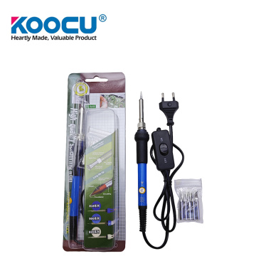 Saldatura in ferro con 5 bit con interruttore