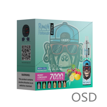 Top Sale RandM Tornado 7000 Disposable Vape