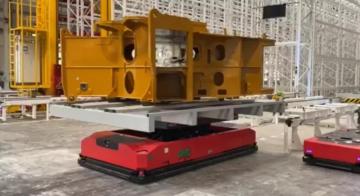 Custom lift table AGV