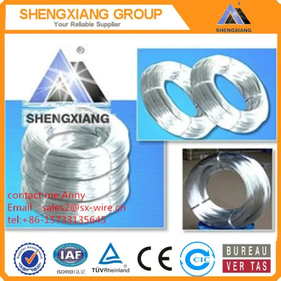 hot dipped galvanized wire/cheap binding wire/electro galvanized wire made in China
