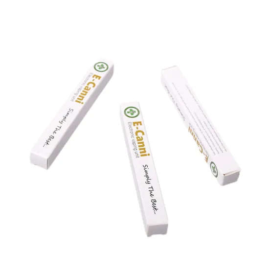 custom gold foil logo makeup box