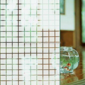 Glass Decorative Square Embossed PET Window Film
