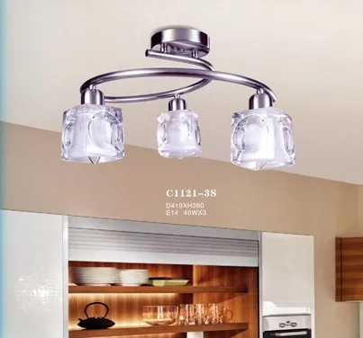 Modern Glass Ceiling Light, Suitable for Home Lighting Decoration