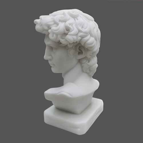 Gallery Decor Michelangelo David Carrara Marble