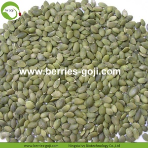 Suministre granos de semilla de calabaza de frutas secas a granel de nutrición