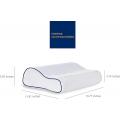 Travel Camping Comfortable Memory Foam Curved Pillow