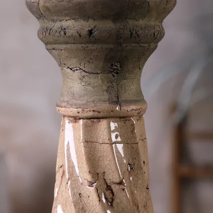 Antique Design Cement Candle Stick Holders for Wholesale: Retro Tealight Candle Holders