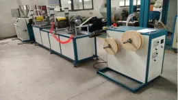 pvc shrink film blowing machine|horizontal-blown pvc heat shrink film blowing machine