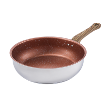 Nice non-stick coating fry pan deep pan