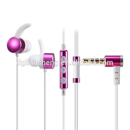 Universal Dynamic Vibration Durable Earphone with Mic, Vibration Earphones With MIC With Volume Control