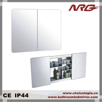 Glass sliding door kitchen cabinet