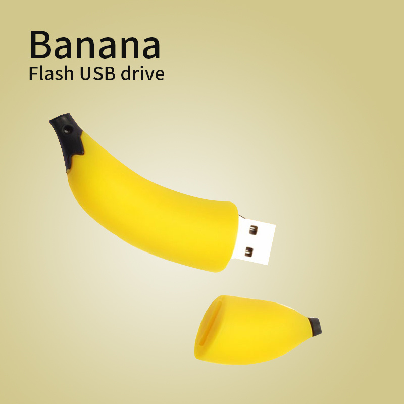 Quả trái cây dễ thương Quà tặng PVC USB Flash Drive