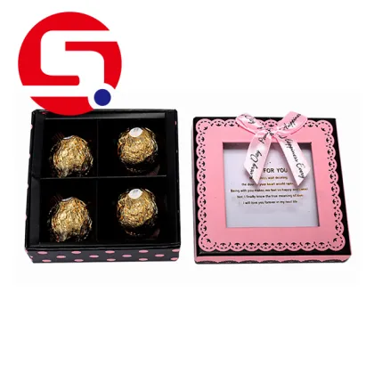 Heart Shape Food Packaging Chocolate Gift Box wholesale
