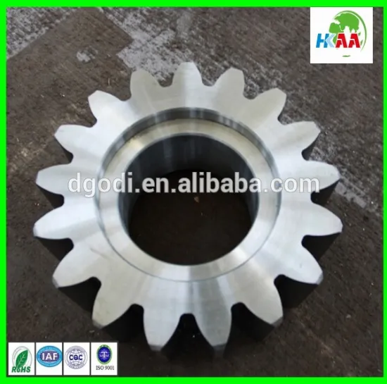 Customized high precision steel straight toothed spur gear