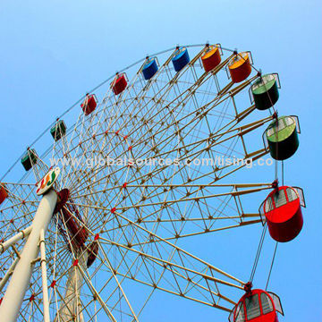 Chinese manufacture amusement park rides standard 135 feet outdoor Ferris wheel