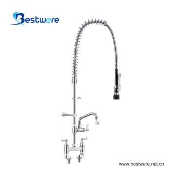 Lead Free Stainless Steel Single Handle Kitchen Faucet