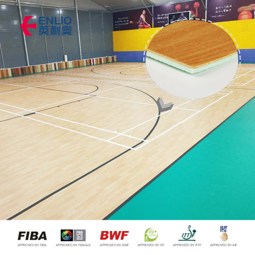 Pisos esportivos multifuncionais Alite Economic Indoor Basketball