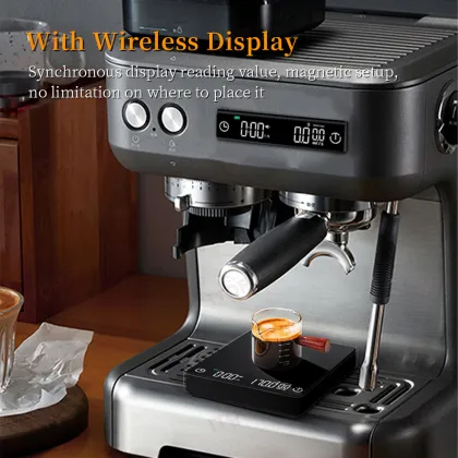 Electric Espresso Coffee Scale for Pour Over Brewing and Espresso Split Coffee Scales