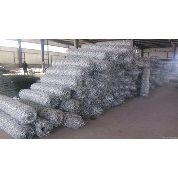 hot dipped galvanized iron wire gabion mesh fence