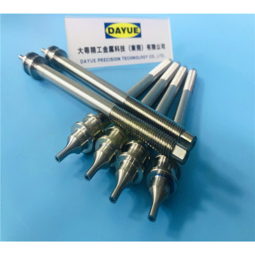 Machined drive shaft mechanical assembly motor shaft