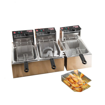 Neues Designgas Fritteuse: Edelstahl gebratener Hühnermaschine zum Verkauf