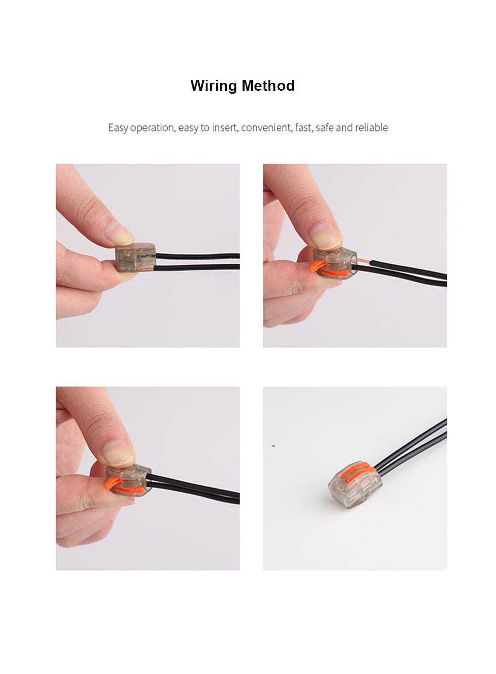 Transparency series-PC Material Wiring Method