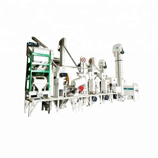 Complete Rice / wheat mill processing plant