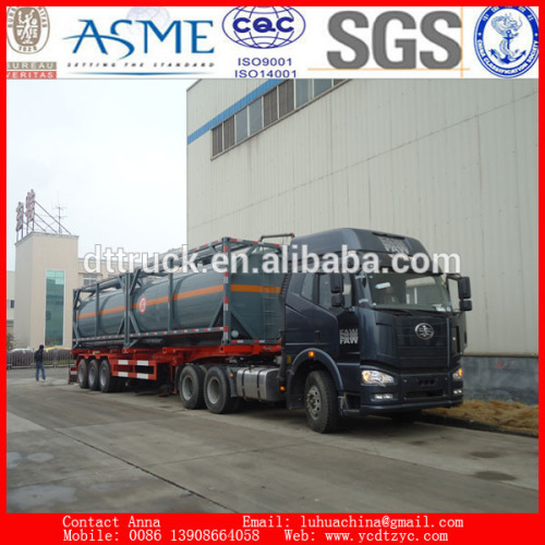 Iso Tank Container 20ft 40ft For Hcl Transport, High Quality Iso Tank ...