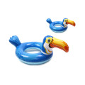 Bird shape safety inflatable children swimming ring