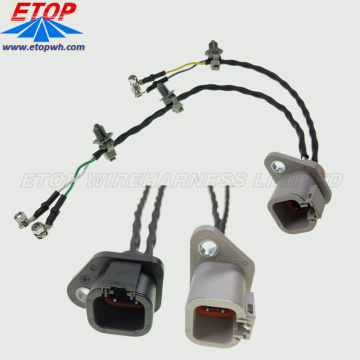 Arnés de cableado del conector DTP04 personalizado